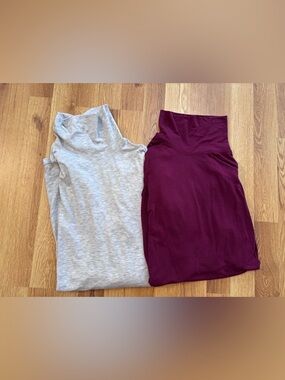 Set of Active Life Vina Turtleneck Long Sleeve Workout Shirts Women’s Large